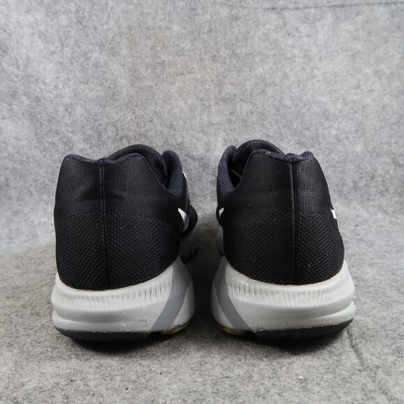 Nike Shoes Womens 10.5 Athletic Trainer Zoom Structure 21 Running Sneakers Black - Picture 7 of 13